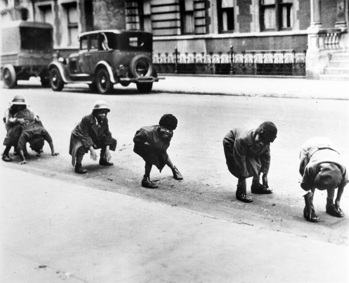 Zwarte kinderen in 1930 Zwarte kinderen in 1930