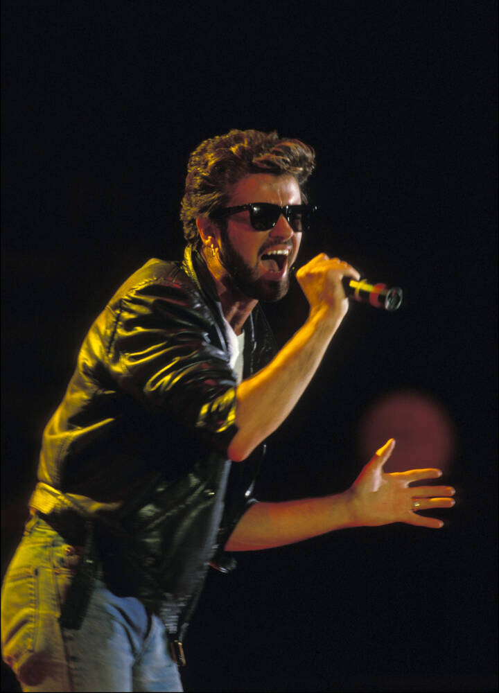 George Michael Wham 1985 Photographic Print For Sale