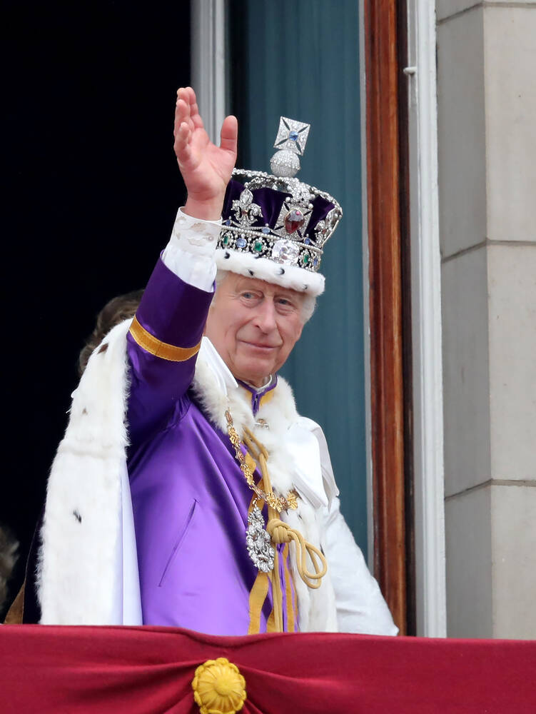 Koning Karel III kroning in Londen mei 2023