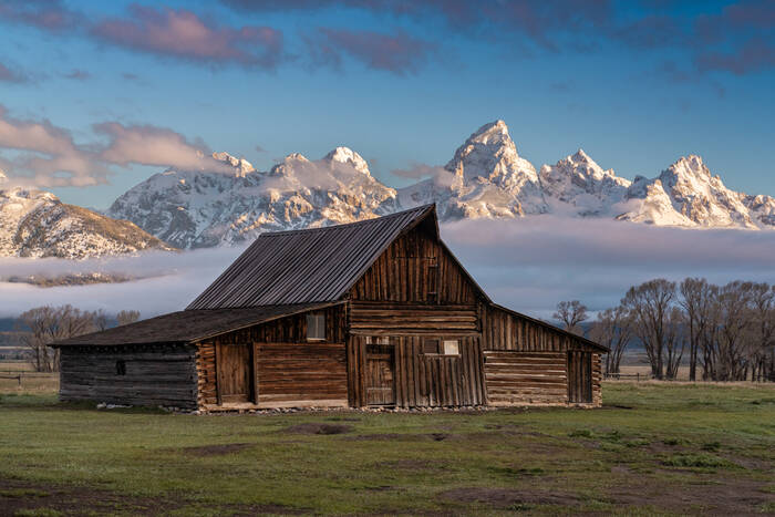 Mormon Row Parc national de Grand Teton