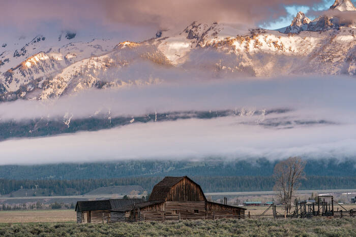 Grange Moulton Parc national de Grand Teton
