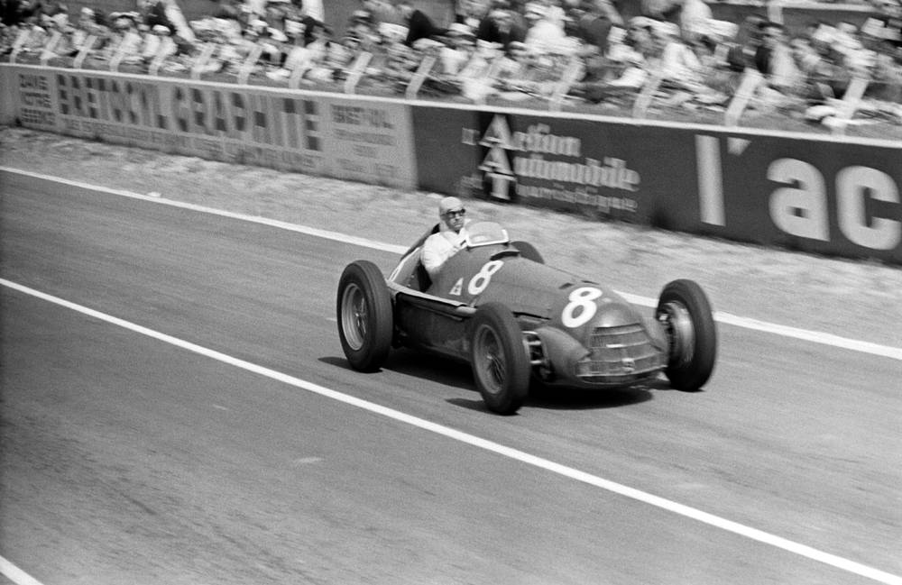 Juan Manuel Fangio (1951) Photographic print for sale