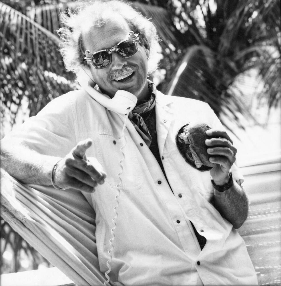 Jimmy Buffett during his stay in Florida (USA) in 1987