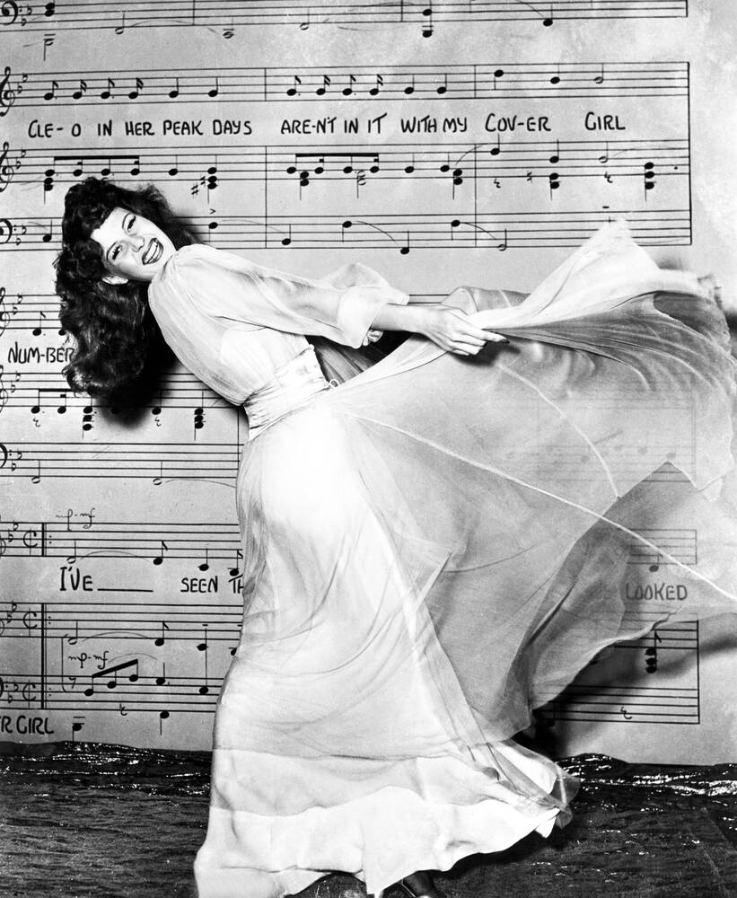 Rita Hayworth in 1944