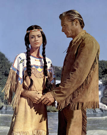 Winnetou - 1 Marie Versini en Lex Barker