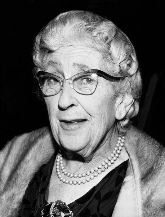 Agatha Christie en 1964 Agatha Christie en 1964