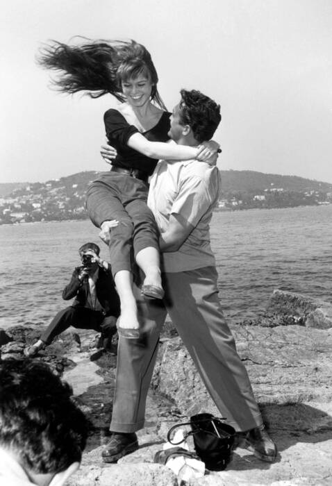 Brigitte Bardot e Carl Mohner Brigitte Bardot e Carl Mohner
