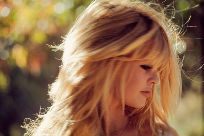 Brigitte Bardot sous le soleil