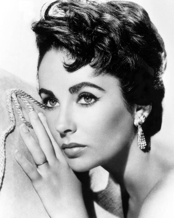 Elizabeth Taylor in de jaren 50 Elizabeth Taylor in de jaren 50
