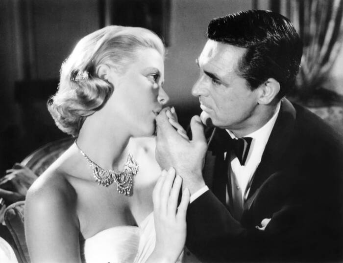 Grace Kelly & Cary Grant (1955) Grace Kelly & Cary Grant (1955)