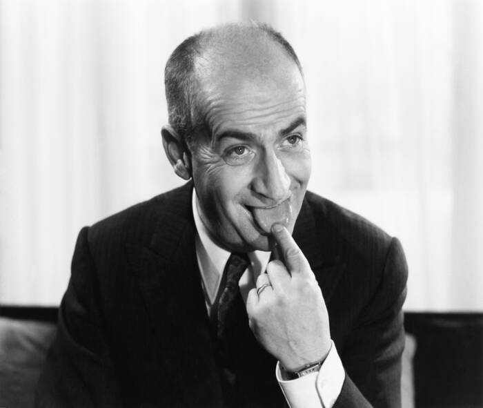 De tatoeage met Louis de Funes in 1968