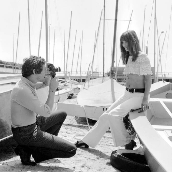 Serge Gainsbourg e Jane Birkin a Cannes Serge Gainsbourg e Jane Birkin a Cannes