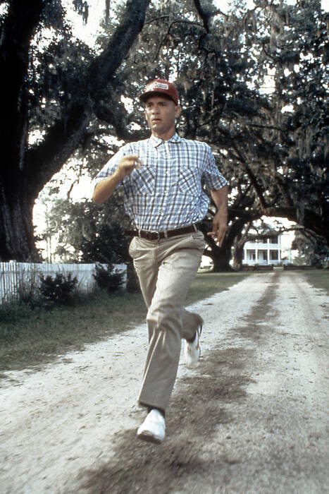 Tom Hanks in Forrest Gump Tom Hanks in Forrest Gump