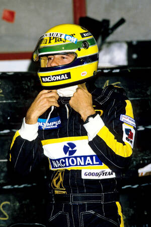AYRTON SENNA Imola 1985