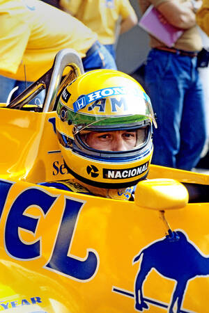 Ayrton Senna San Marino Imola 1987