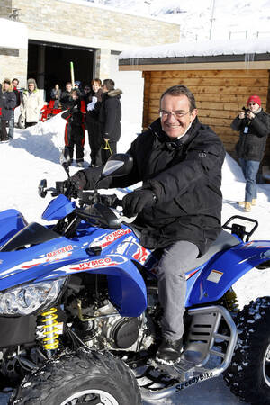 Jean-Pierre PERNAUT i Andros Trophy på en fyrhjuling