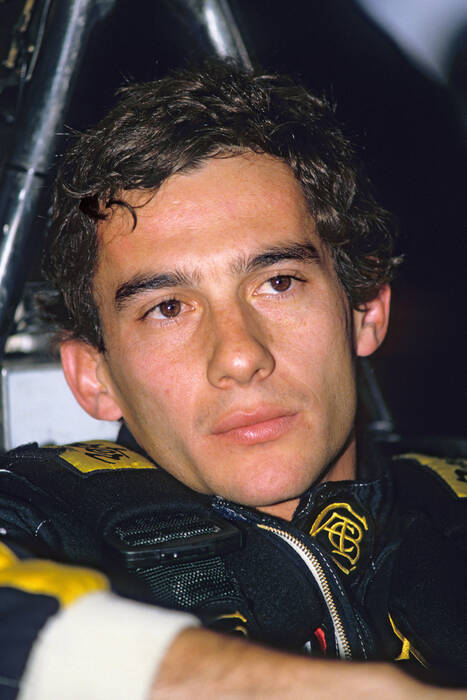 Ayrton Senna Hockeneim 1986 Cockpit