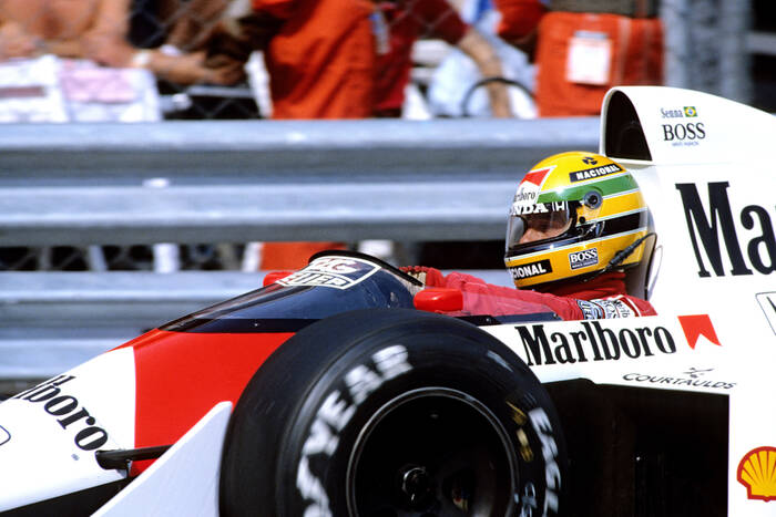 Ayrton Senna McLaren Monaco 1989