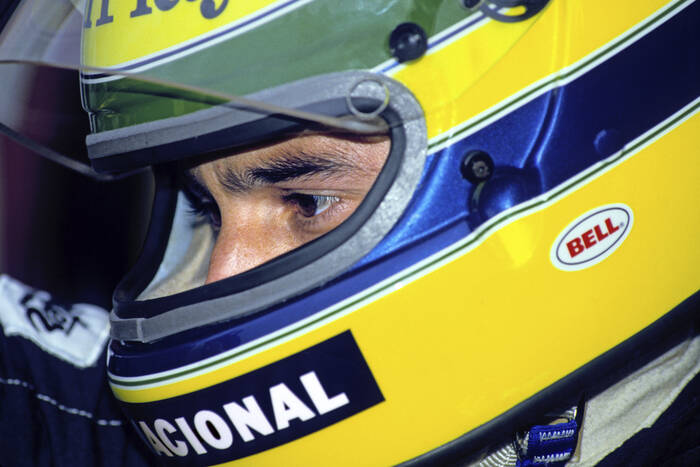 Ayrton Senna Monaco 1986 Close-up