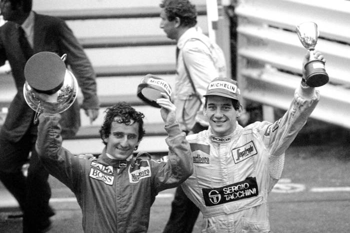Prost och Senna Monaco 1984 Prost och Senna Monaco 1984