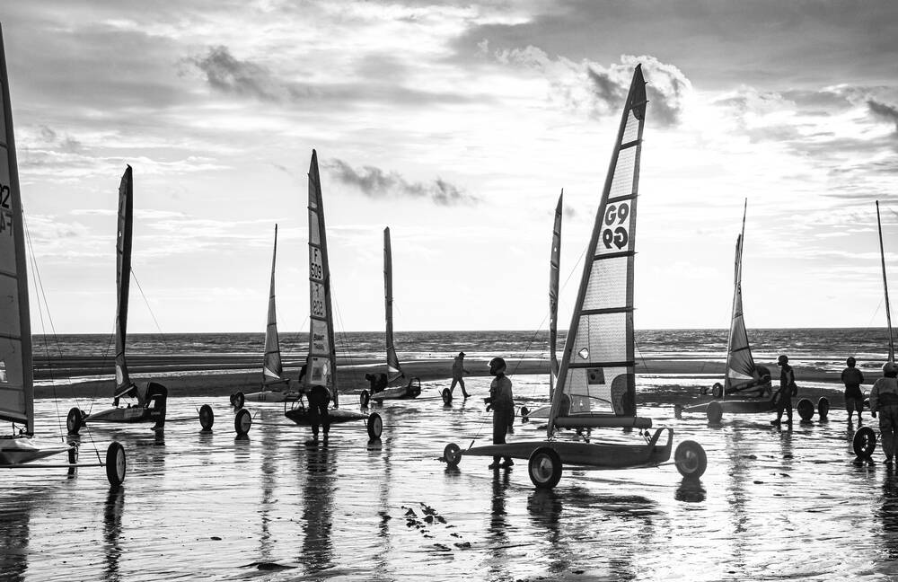 Veleros - Playa de Le Touquet-Paris-Plage