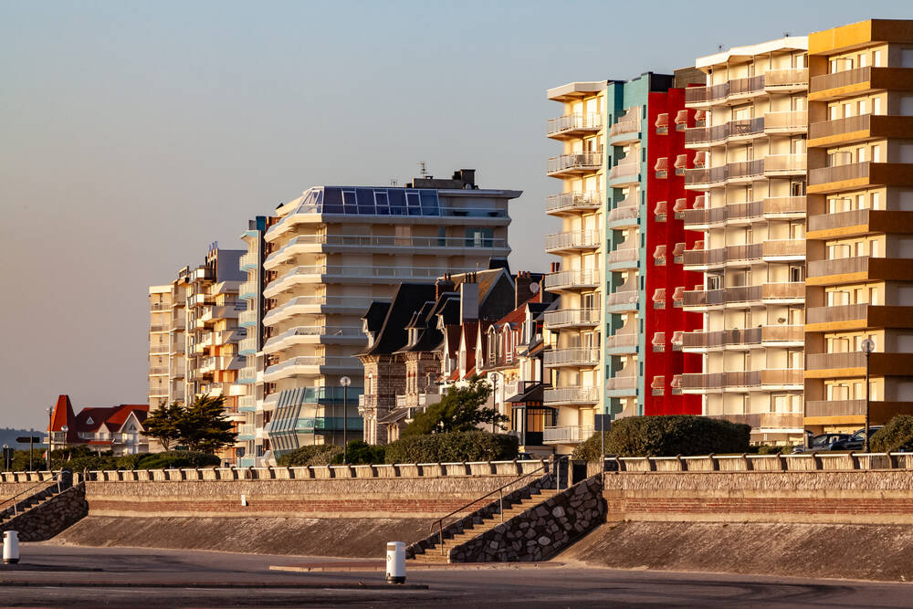 Arquitectura costera de Le Touquet-Paris-Plage