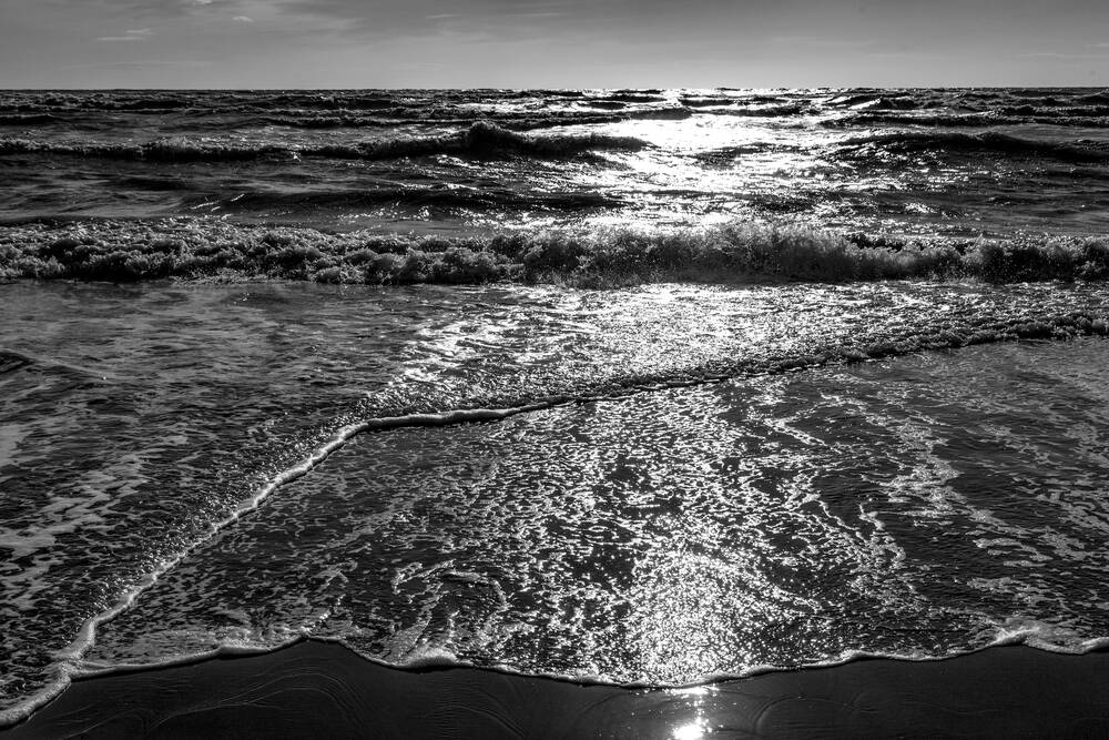 Marea alta en la Costa de Ópalo