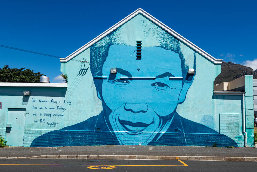 Nelson Mandela - Cape Town - district six