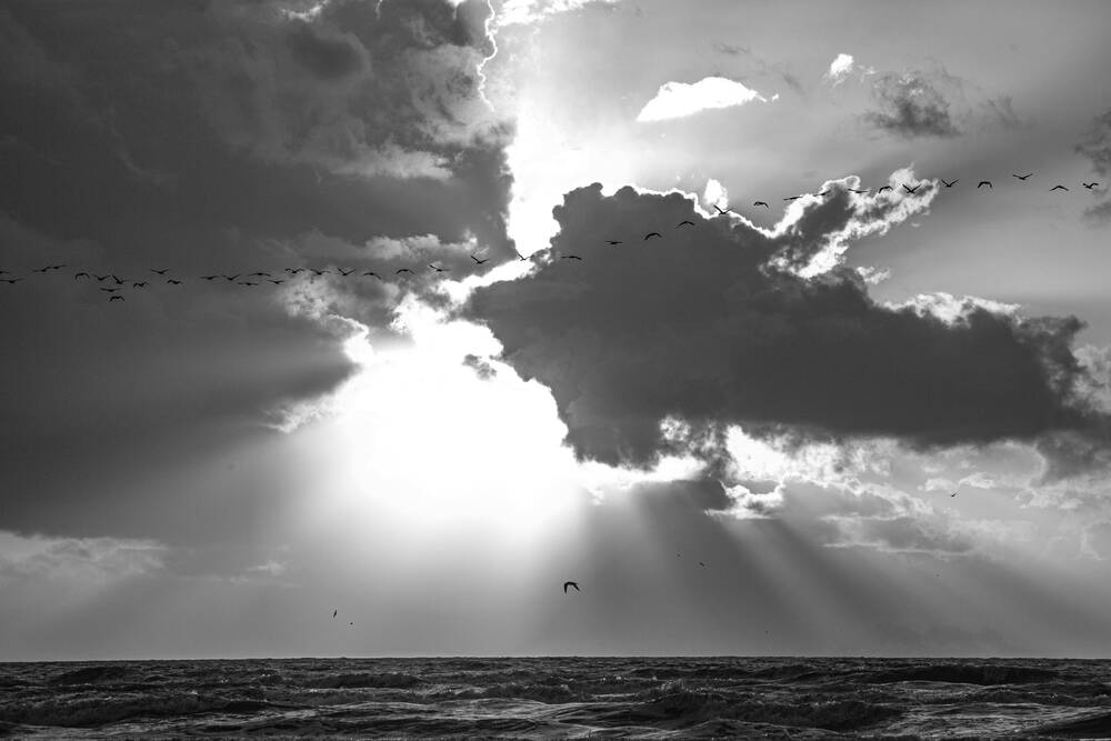 Nubes en la Costa de Ópalo