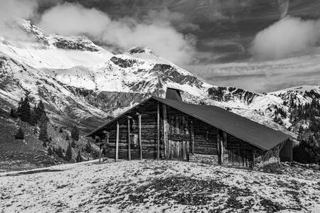 Alpine chalet in the Aravis mountains Alpine chalet in the Aravis mountains