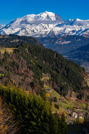 Hameau de Chaucisse y Le Mont-Blanc 2 Hameau de Chaucisse y Le Mont-Blanc 2