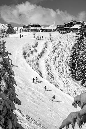 Skiën in Megève - l'Alpette