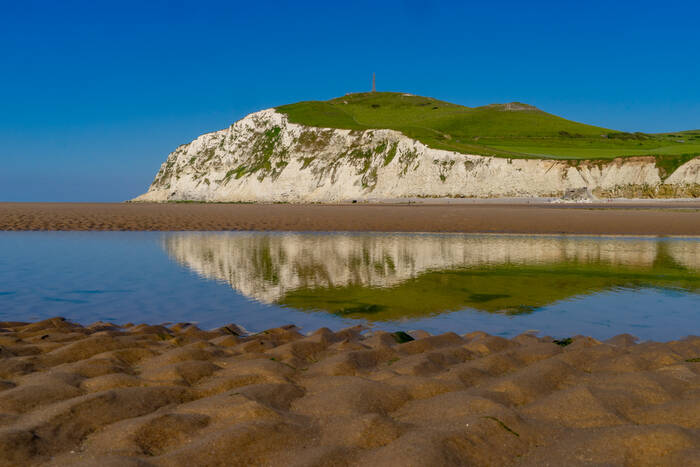 Cape Blanc nez bij eb - Grand site de France