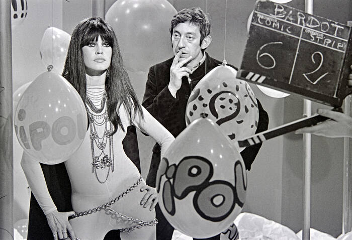 Serietidning med Brigitte Bardot och Serge Gainsbourg Serietidning med Brigitte Bardot och Serge Gainsbourg