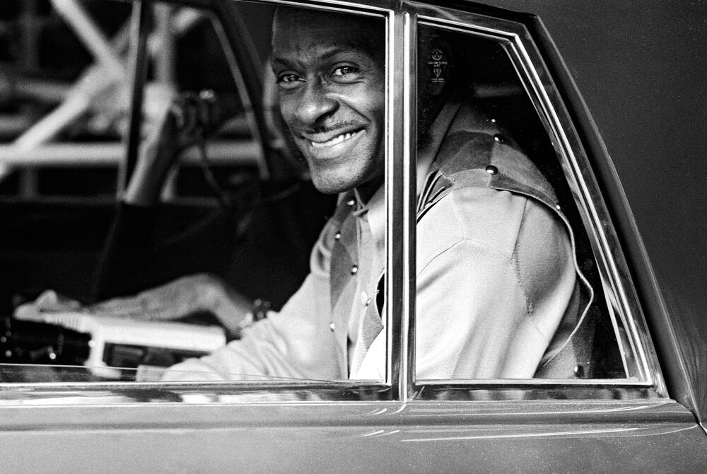 Chuck Berry en concert à Wembley en 1972