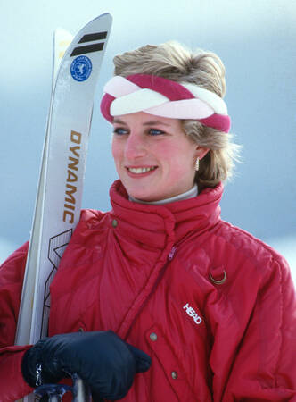 La principessa Diana a Klosters - febbraio 1986 La principessa Diana a Klosters - febbraio 1986