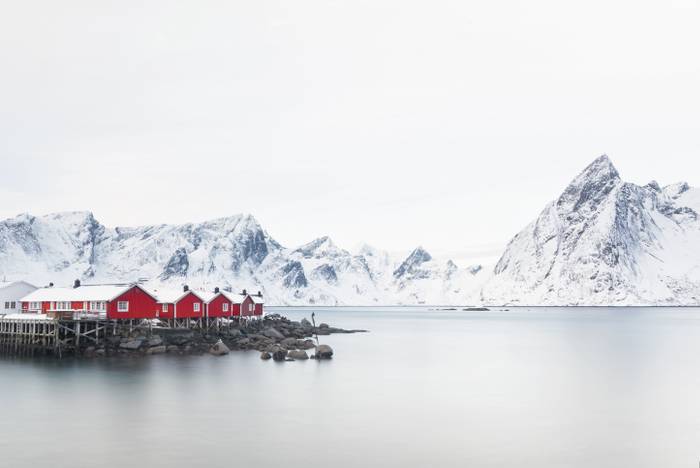 Habitat tradizionale della Scandinavia Habitat tradizionale della Scandinavia