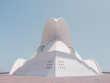 Auditorium in Teneriffa auf den Kanarischen Inseln Auditorium in Teneriffa auf den Kanarischen Inseln