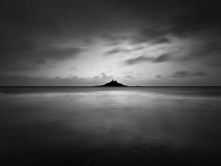 L'Ilot Saint Michel in Erquy, Brittany L'Ilot Saint Michel in Erquy, Brittany