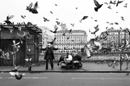 De dirigent in Parijs