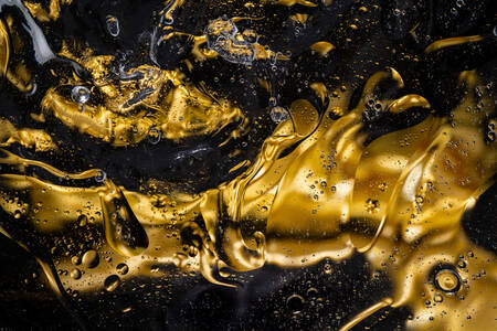 Het vloeibare mengsel