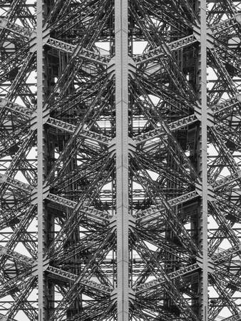 De structuur van de Eiffeltoren - het stalen lichaam van Parijs