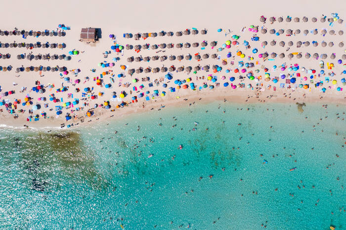La plage de Cala de s'Aguila