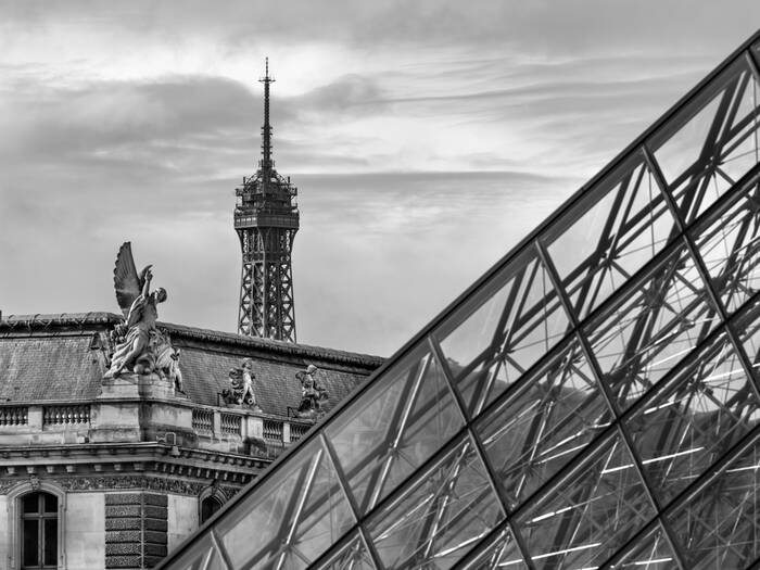 De drie gezichten van Parijs De drie gezichten van Parijs