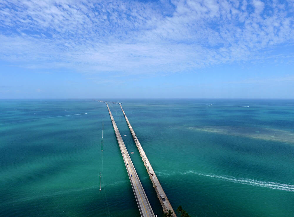 Overseas Highway 1 To Key West Florida Photographic Print For Sale