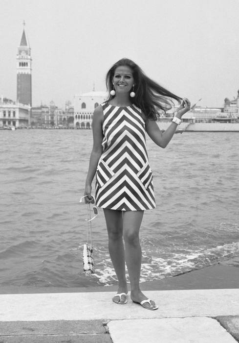 Claudia Cardinale on Giudecca Island Claudia Cardinale on Giudecca Island