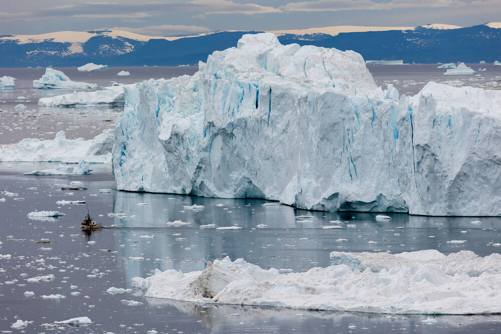 In het ijzige kielzog