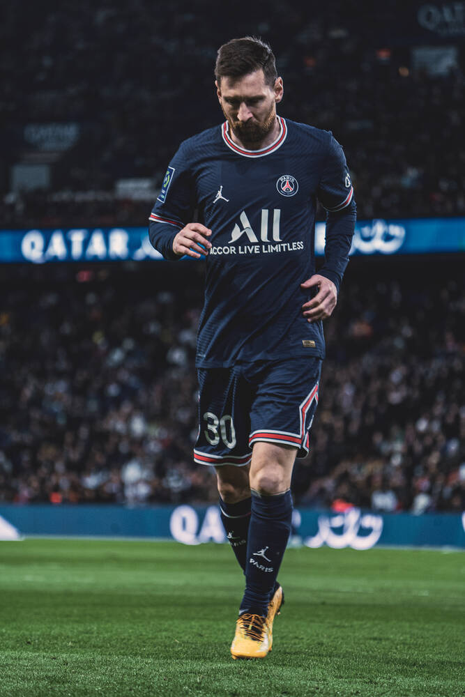 Lionel Messi face à Lorient