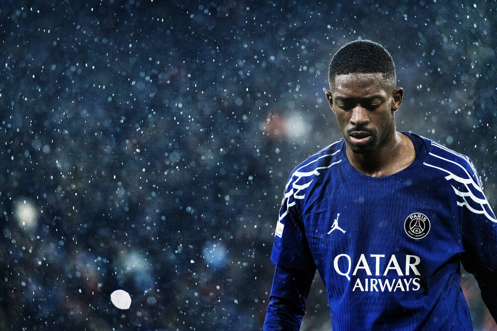 Ousmane Dembélé face à Manchester City