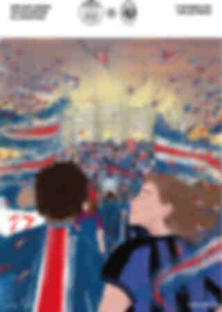 POSTER PARIS SAINT-GERMAIN - ATALANTA BERGAMO